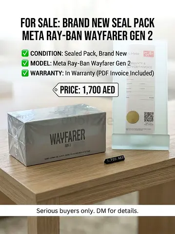 Meta glasses gen 2