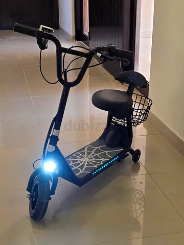 electric scooter with seat for kids
