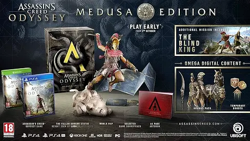 Assassins Creed - Odyssey - Medusa Collectors Edition (PS4)