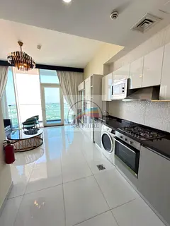 Furnished Studio | Balcony | City and Garden Views