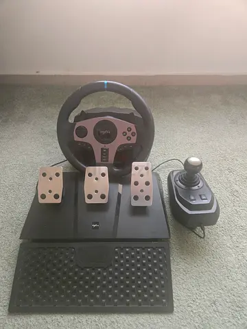 PXN Driving Wheel with Pedals and Gear Shifter - Good Condition