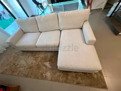 Cratebarrel axis sectional sofa