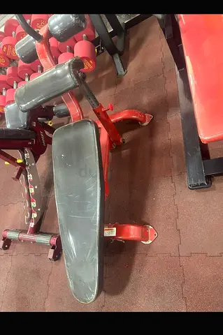 Adjustable Gym Bench with Leg Support