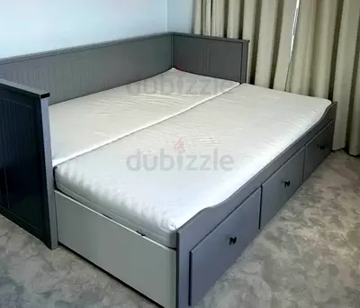 Ikea hemnes day bed with matters 3 storage