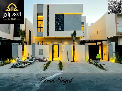 Own your luxury villa in Ajman, two floors, including electricity, water and air conditioning, with modern designs and spacious areas to suit your fam