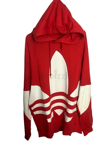 Adidas big logo full over hoodie