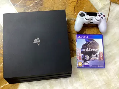 PS4 Pro 1TB with DualShock controller and Session game - Good condition