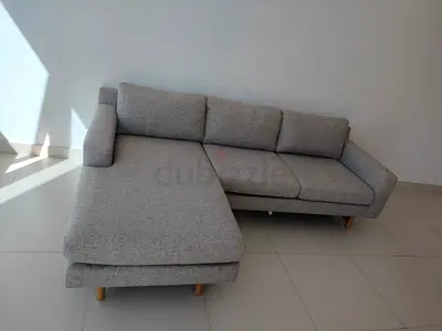 West elm comfortable small size lshape sofa