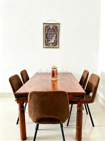 Dining table with chairs