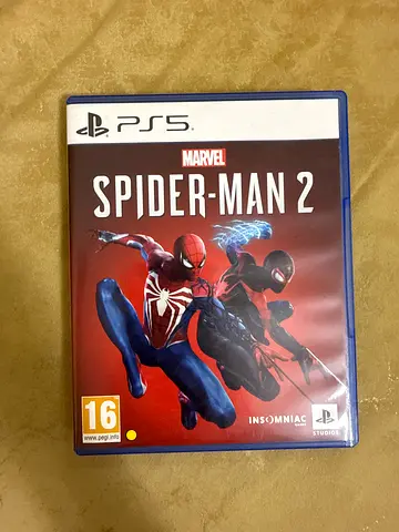 Marvel Spiderman insomniac games disc