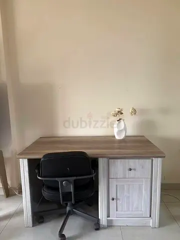 Desk and chair