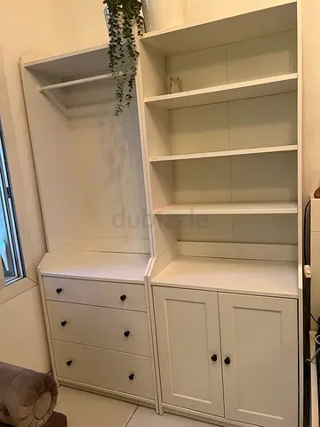 Ikea Hauga wardrobe Storage Cabinet with Drawers and Shelves