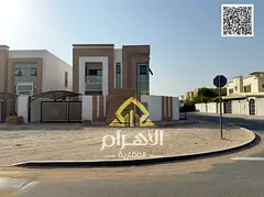 Villa for sale in Al Muwaihat 3, with electricity, water, and air conditioning. 5000 sq ft. Freehold