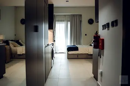 استوديو مفروش | شرفة | إطلالة على وسط المدينة | Marwa Heights JVC