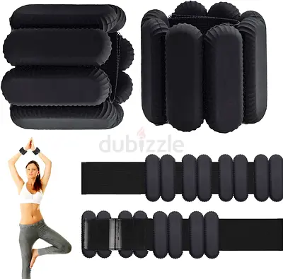3272 - Last Page® Pilates Wrist  Ankle Weights for Women, Wearable Strong Arm  Leg Weights Set of