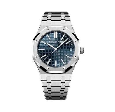 Mens Wristwatch with Blue Dial - Quartz movement