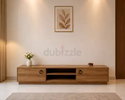Modern Wooden TV Media Unit