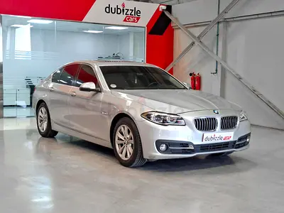 AED 1232/month | 2016 BMW 5-Series 520i | GCC Specs | Ref#486469