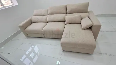 Perfect condition ikea esklstuna lshape sofa bed beige