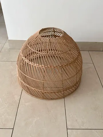 Woven Rattan Decorative Ceiling lamp shade - Medium