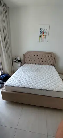 Queen Bed Frame + Symbol Prime Orthopedic Mattress (160x200)