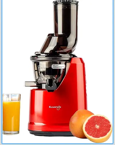 Kuvings Slow Juicer - Red (Cold Press)