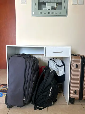 White desk