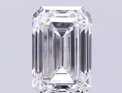 5.03 carat E VVS2 EMERALD LAB GROWN DIAMOND IGI CERTIFIED FOR SALE