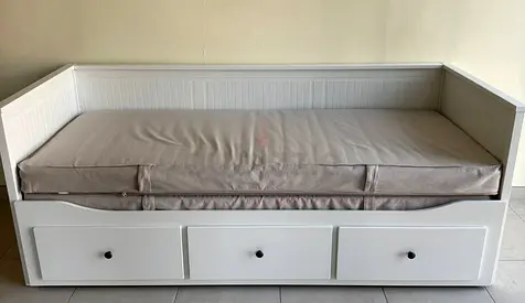 Ikea Day bed with mattress available in perfect condition