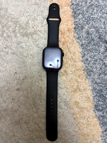 Apple Watch Series 10 with apple care upto sep 2026 (black) - good condition, with strap