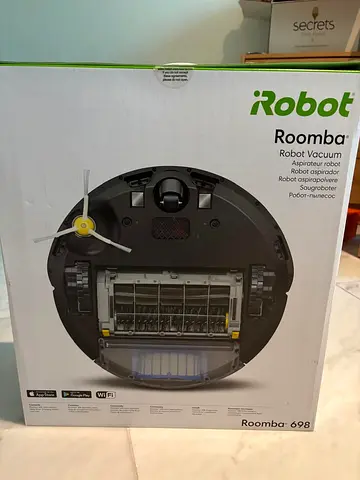 iRobot Roomba 698 Robot Vacuum - Boxed, Good Condition