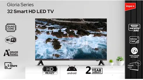 Impex Gloria Series 32 Smart HD LED TV