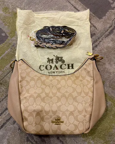 Coach teri hobo bag