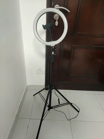 Ring Light with Adjustable Tripod Stand - Good Working Condition