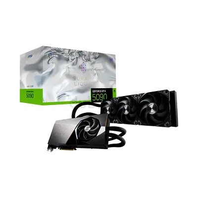 GeForce RTX™ 5090 32G SUPRIM LIQUID SOC - 360 mm Aluminum Radiator
original box