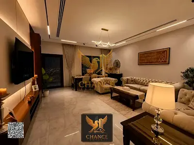 فيلا 4 غرف نوم بتشطيب فاخر، حوش واسع، جاهزة بالكهرباء والماء والمكيفات، تصميم عصري وموقع مميز، جاهزة للسكن.