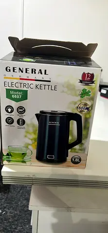 General Germany Electric Kettle 1.8L - Model 6607 (Black)