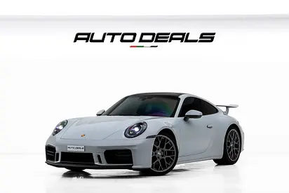 2025 Porsche 911 Carrera | GCC Specs | Under Warranty | Full Service History | Very Low mileage