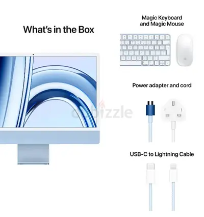 Apple iMac M3 - 24-inch with Warranty + Magic  Mouse  2 Keyboards