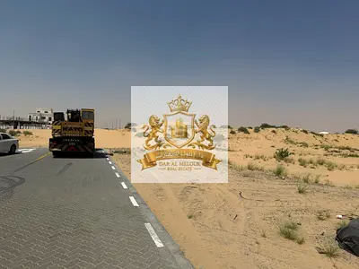 For Sale in Sharjah Al Hooshi Area Residential Plot of Land, 2725 sq ft, Prime Location, Corner Plot on Two Streets