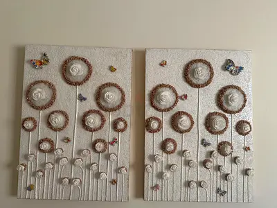 Custom resin paintings