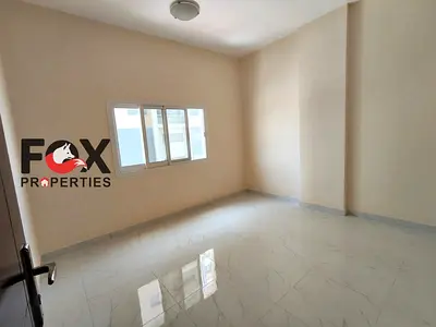 غرفتان وصالة للإيجار السنوي في الجرف 3 بعجمان مع بلكونة و2 حمام