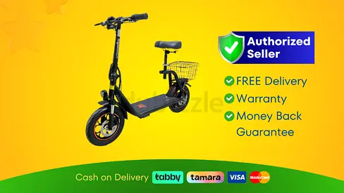 Kugoo C1 Plus Electric Scooter | Brand New | 03 Month Warranty | FREE  Delivery