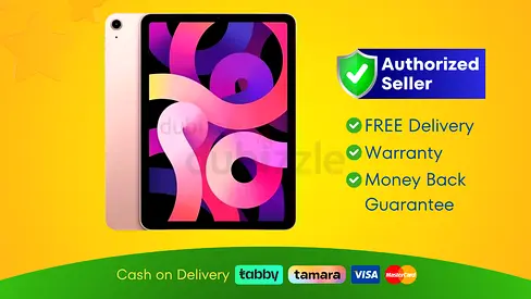 Apple iPad Air (4th Gen), 64GB - 10.9 Screen - Wi-Fi, Pink - | Used | 01 Month Warranty |95638