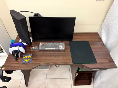 Desk wood table