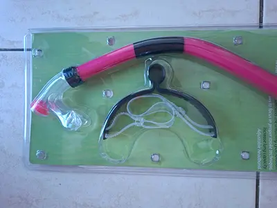 Swimming Snorkel with Adjustable Headband