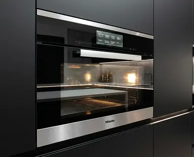 Miele Latest Model 90cm Built-In Black Electric Oven – Touchscreen Controls