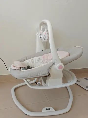 Joie Serina 2 in1 Electric Baby Swing and rocker - Light Grey, Good Condition
