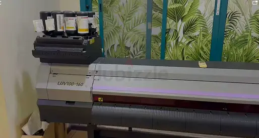 Mimaki UJV-100-160 Large Format UV Printer - Used, Working Condition