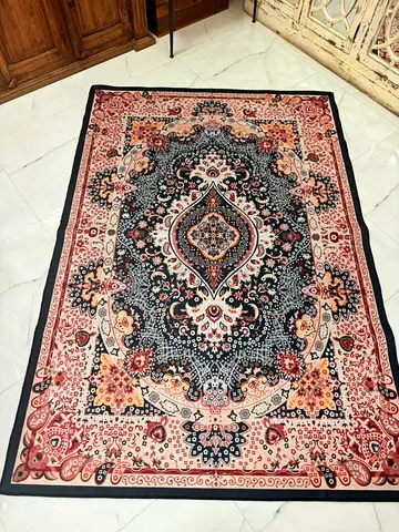 Used Persian-style Area Rug - Medium Size, Good Condition